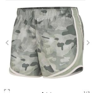 Nike tempo camo running shorts